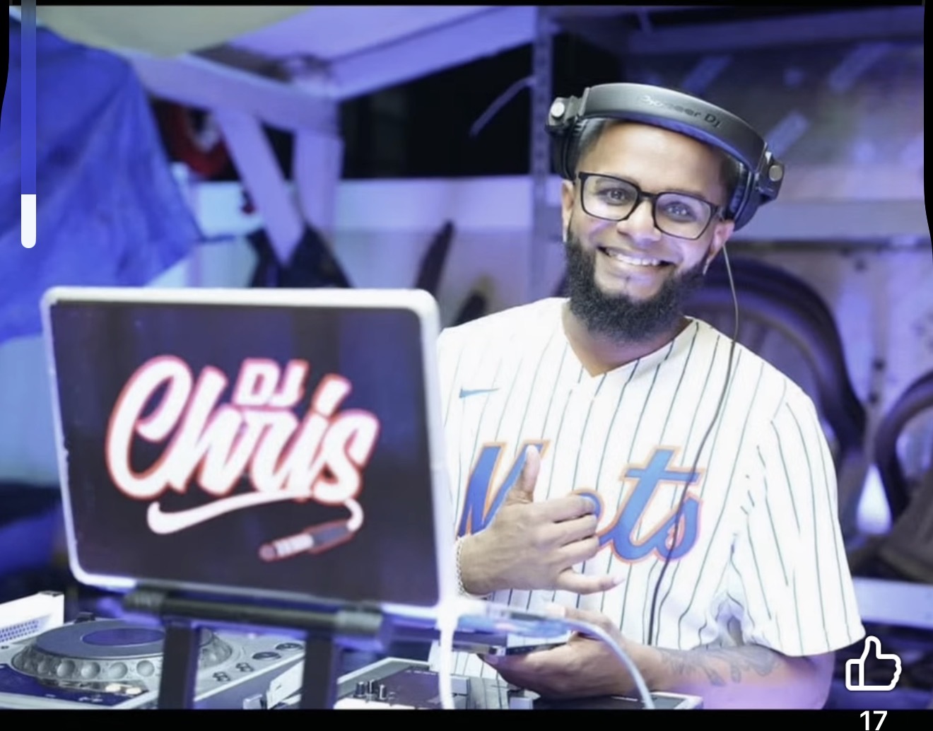 DJ Chris — On the Decks